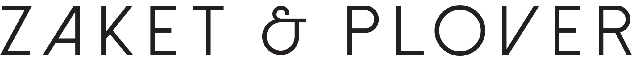 Zaket & Plover Logo